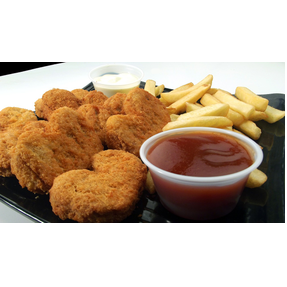 Nuggets und Pommes